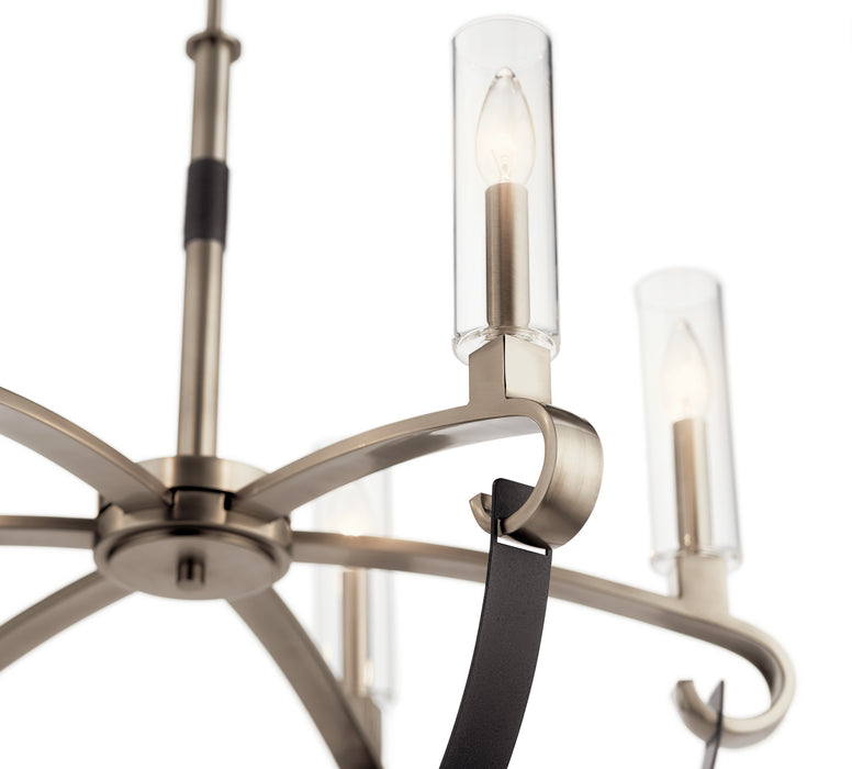 Myhouse Lighting Kichler - 52015CLP - Six Light Chandelier - Artem - Classic Pewter