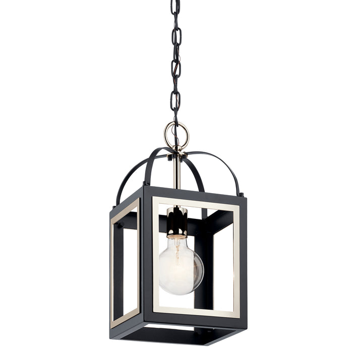 Myhouse Lighting Kichler - 52030BK - One Light Pendant - Vath - Black