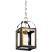 Myhouse Lighting Kichler - 52030BKNBR - One Light Pendant - Vath - Black