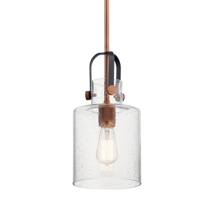 Myhouse Lighting Kichler - 52035ACO - One Light Pendant - Kitner - Antique Copper