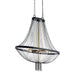 Myhouse Lighting Kichler - 52048BKT - Six Light Foyer Chandelier - Alexia - Textured Black