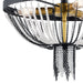 Myhouse Lighting Kichler - 52049BKT - Three Light Semi Flush Mount - Alexia - Textured Black