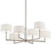 Myhouse Lighting Kichler - 52052PN - Six Light Chandelier - Laurent - Polished Nickel