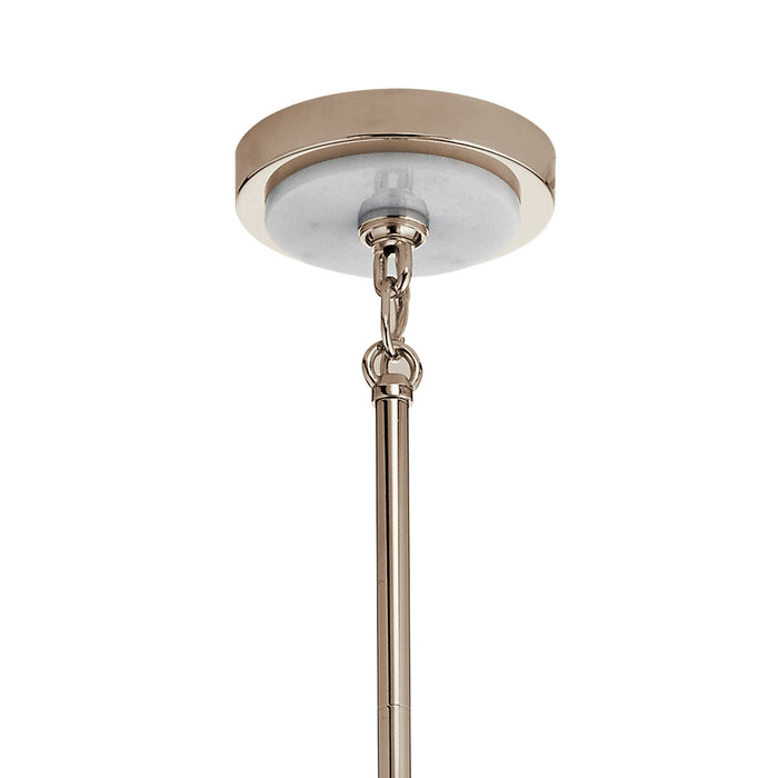 Myhouse Lighting Kichler - 52052PN - Six Light Chandelier - Laurent - Polished Nickel