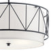 Myhouse Lighting Kichler - 52072BK - Four Light Pendant - Birkleigh - Black