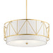 Myhouse Lighting Kichler - 52072CLG - Four Light Pendant - Birkleigh - Classic Gold