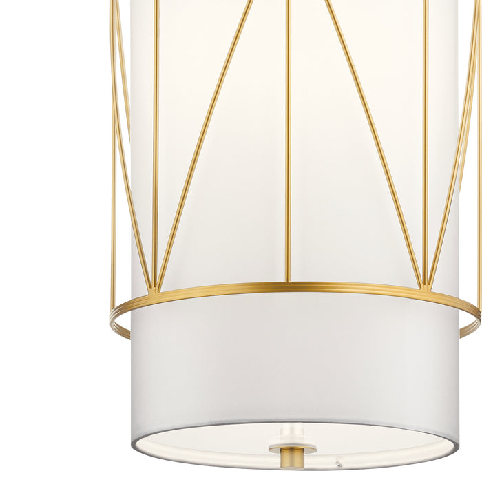 Myhouse Lighting Kichler - 52073CLG - One Light Pendant - Birkleigh - Classic Gold