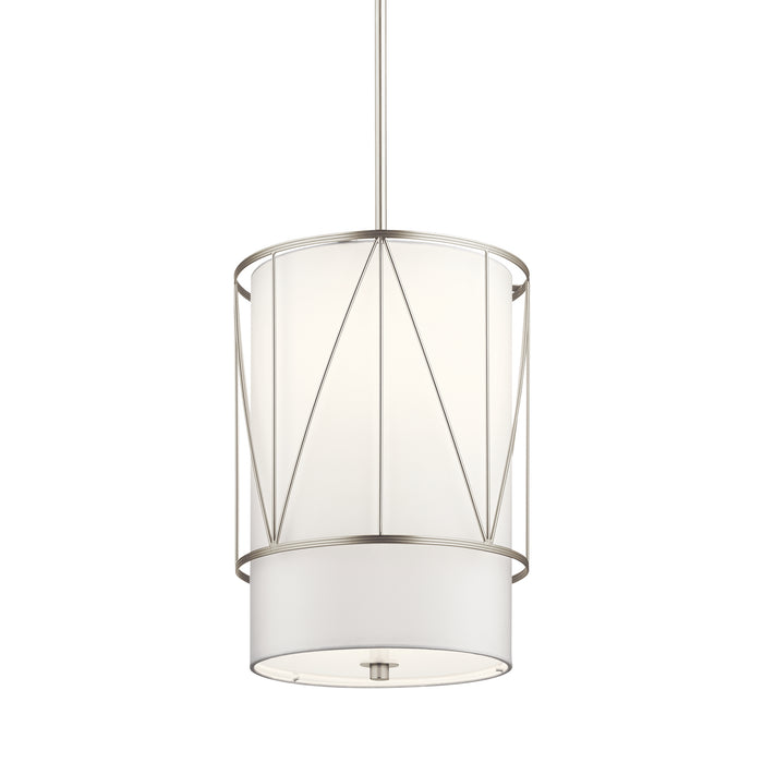 Myhouse Lighting Kichler - 52073SN - One Light Pendant - Birkleigh - Satin Nickel