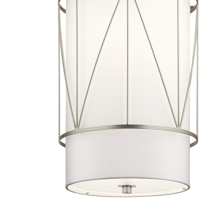 Myhouse Lighting Kichler - 52073SN - One Light Pendant - Birkleigh - Satin Nickel