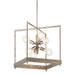 Myhouse Lighting Kichler - 52092DAG - Six Light Foyer Pendant - Tanis - Distressed Antique Gray