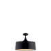 Myhouse Lighting Kichler - 52097BK - One Light Pendant/Semi Flush Mount - Elias - Black