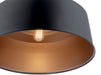Myhouse Lighting Kichler - 52097BK - One Light Pendant/Semi Flush Mount - Elias - Black