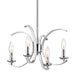 Myhouse Lighting Kichler - 52119CH - Four Light Pendant/Semi Flush Mount - Cassadee - Chrome