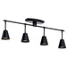 Myhouse Lighting Kichler - 52129BK - Four Light Rail Light - Sylvia - Black