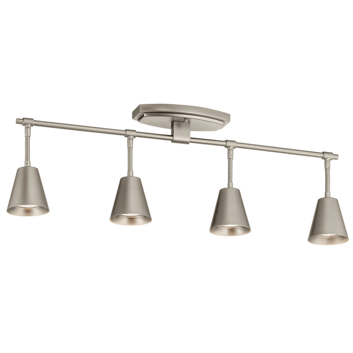 Myhouse Lighting Kichler - 52129SN - Four Light Rail Light - Sylvia - Satin Nickel