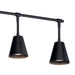 Myhouse Lighting Kichler - 52130BK - Six Light Rail Light - Sylvia - Black