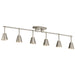 Myhouse Lighting Kichler - 52130SN - Six Light Rail Light - Sylvia - Satin Nickel