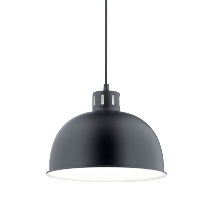 Myhouse Lighting Kichler - 52152BK - One Light Pendant - Zailey - Black