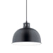 Myhouse Lighting Kichler - 52152BK - One Light Pendant - Zailey - Black