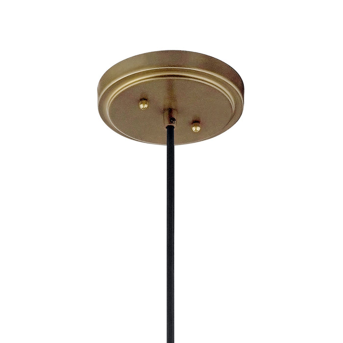 Myhouse Lighting Kichler - 52152NBR - One Light Pendant - Zailey - Natural Brass