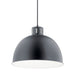 Myhouse Lighting Kichler - 52153BK - One Light Pendant - Zailey - Black