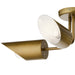 Myhouse Lighting Kichler - 52164NBR - Four Light Semi Flush Mount - Trentino - Natural Brass