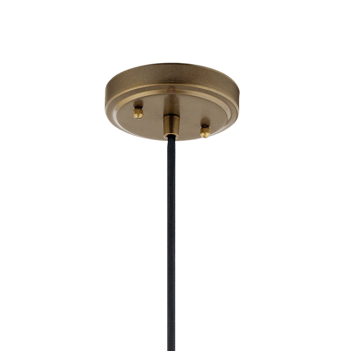 Myhouse Lighting Kichler - 52176NBR - One Light Pendant - Zailey - Natural Brass