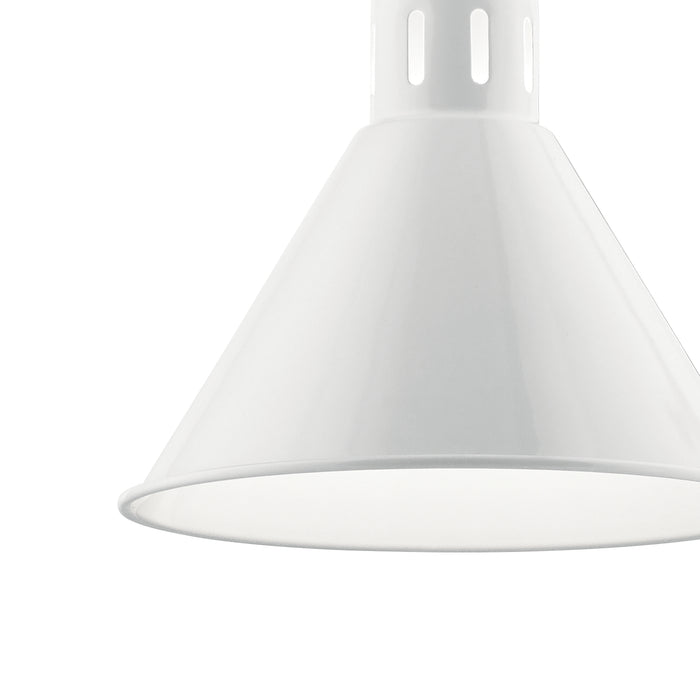 Myhouse Lighting Kichler - 52176WH - One Light Pendant - Zailey - White