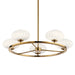 Myhouse Lighting Kichler - 52223FXG - Six Light Chandelier - Pim - Fox Gold