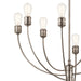 Myhouse Lighting Kichler - 52255CLP - Eight Light Chandelier - Hatton - Classic Pewter