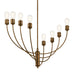 Myhouse Lighting Kichler - 52255SB - Eight Light Chandelier - Hatton - Satin Bronze