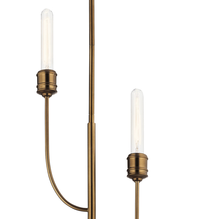 Myhouse Lighting Kichler - 52258SB - Two Light Pendant - Hatton - Satin Bronze