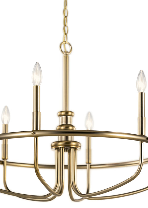 Myhouse Lighting Kichler - 52304CLZ - Six Light Chandelier - Capitol Hill - Classic Bronze