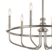 Myhouse Lighting Kichler - 52304NI - Six Light Chandelier - Capitol Hill - Brushed Nickel