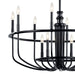 Myhouse Lighting Kichler - 52305BK - 12 Light Chandelier - Capitol Hill - Black