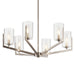 Myhouse Lighting Kichler - 52314CLP - Six Light Chandelier - Nye - Classic Pewter