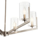 Myhouse Lighting Kichler - 52314CLP - Six Light Chandelier - Nye - Classic Pewter