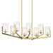 Myhouse Lighting Kichler - 52315BNB - Eight Light Chandelier - Nye - Brushed Natural Brass