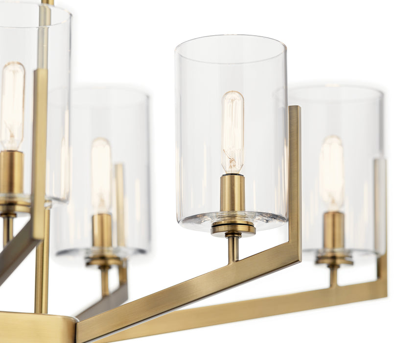 Myhouse Lighting Kichler - 52315BNB - Eight Light Chandelier - Nye - Brushed Natural Brass