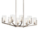 Myhouse Lighting Kichler - 52315CLP - Eight Light Chandelier - Nye - Classic Pewter