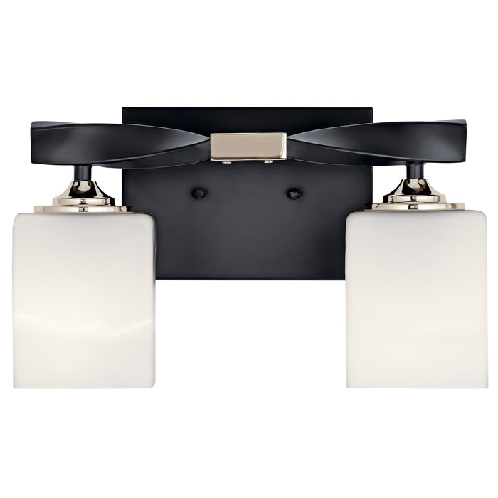 Myhouse Lighting Kichler - 55001BK - Two Light Bath - Marette - Black