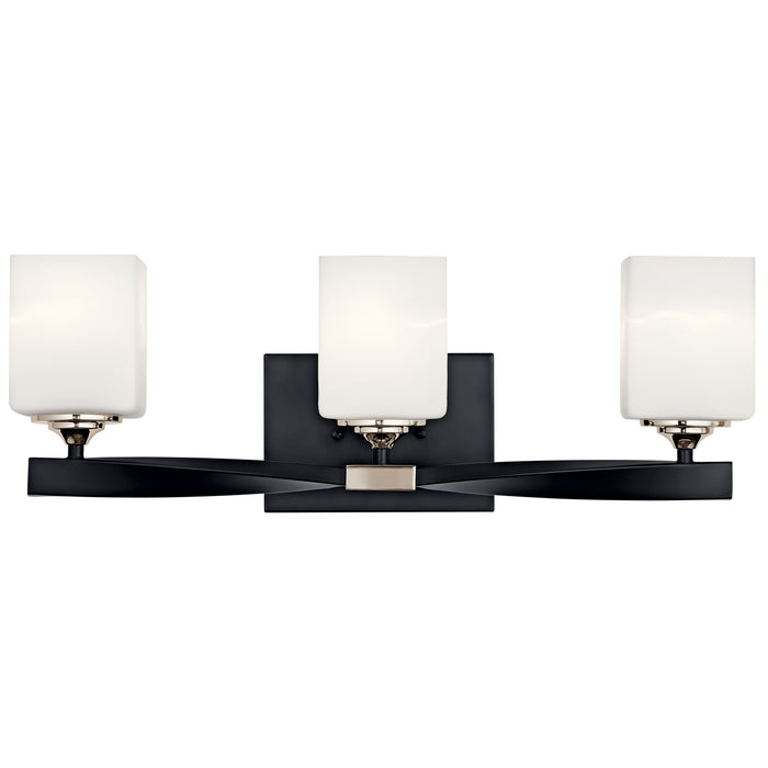 Myhouse Lighting Kichler - 55002BK - Three Light Bath - Marette - Black