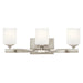 Myhouse Lighting Kichler - 55002NI - Three Light Bath - Marette - Brushed Nickel