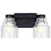 Myhouse Lighting Kichler - 55011BK - Two Light Bath - Vionnet - Black