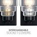 Myhouse Lighting Kichler - 55011BK - Two Light Bath - Vionnet - Black