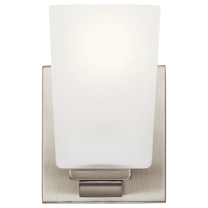 Myhouse Lighting Kichler - 55015NI - One Light Wall Sconce - Roehm - Brushed Nickel