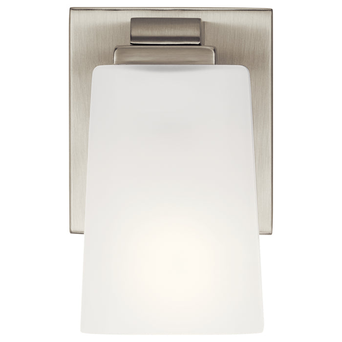 Myhouse Lighting Kichler - 55015NI - One Light Wall Sconce - Roehm - Brushed Nickel