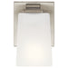 Myhouse Lighting Kichler - 55015NI - One Light Wall Sconce - Roehm - Brushed Nickel