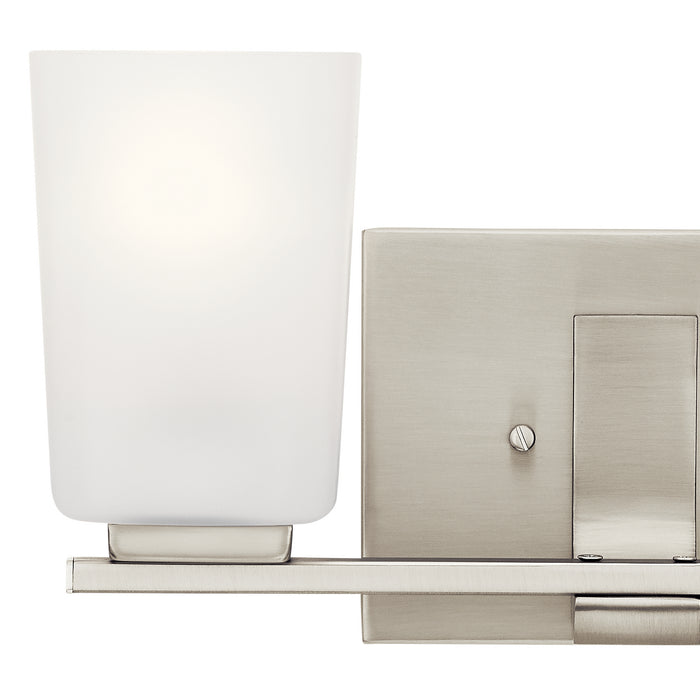 Myhouse Lighting Kichler - 55016NI - Two Light Bath - Roehm - Brushed Nickel