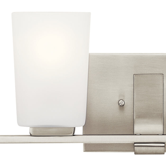 Myhouse Lighting Kichler - 55018NI - Four Light Bath - Roehm - Brushed Nickel